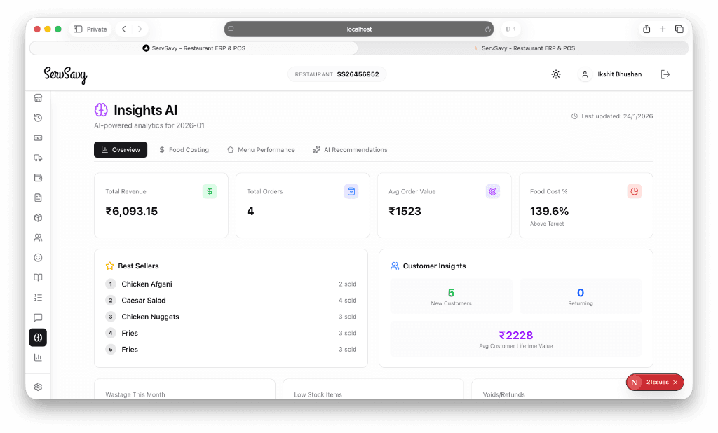 AI Powered Insights